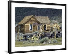 Bodie State Historic Park, California, USA-null-Framed Photographic Print