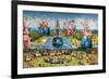 Bodies of Christian Martyrs Brought by the Angels-Hieronymus Bosch-Framed Giclee Print