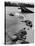 Bodies of Dead American Soldiers Near Half Sunken Landing Craft on Buna Beach-George Strock-Stretched Canvas
