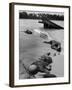 Bodies of Dead American Soldiers Near Half Sunken Landing Craft on Buna Beach-George Strock-Framed Premium Photographic Print