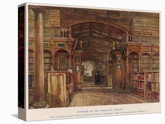 Bodleian Library 1903-John Fulleylove-Stretched Canvas