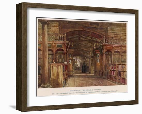 Bodleian Library 1903-John Fulleylove-Framed Photographic Print