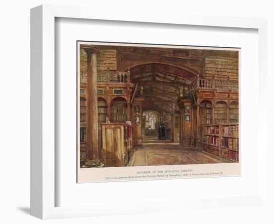 Bodleian Library 1903-John Fulleylove-Framed Photographic Print