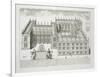 Bodleian Library, Oxford, from 'Oxonia Illustrata', Published 1675 (Engraving)-David Loggan-Framed Giclee Print