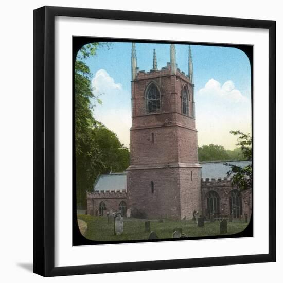 Bodmin Church, Cornwall, Late 19th or Early 20th Century-null-Framed Giclee Print