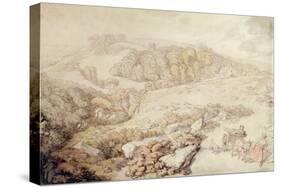 Bodmin Moor, North Cornwall, C.1825-Thomas Rowlandson-Stretched Canvas