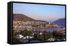 Bodrum Harbour and the Castle of St. Peter-Neil Farrin-Framed Stretched Canvas