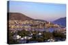 Bodrum Harbour and the Castle of St. Peter-Neil Farrin-Stretched Canvas