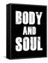 Body and Soul-null-Framed Stretched Canvas