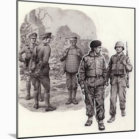 Body Armour from World War 2 to Today-Pat Nicolle-Mounted Giclee Print