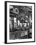 Body Being Lowered on to "Topolino" Chassis by Workers on Assembly Line at Fiat Production Plant-Alfred Eisenstaedt-Framed Photographic Print