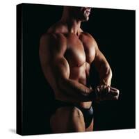 Body Builder-Tony McConnell-Stretched Canvas