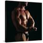 Body Builder-Tony McConnell-Stretched Canvas