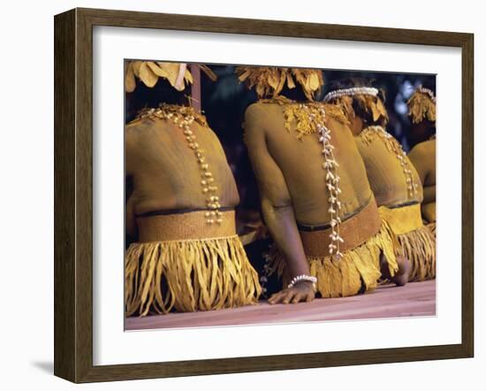 Body Decoration, Tasman Islanders, South Pacific, Pacific-Maureen Taylor-Framed Photographic Print