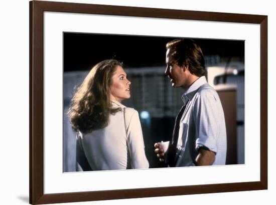 BODY HEAT, 1981 directed by LAWRENCE KASDAN Kathleen Turner and William Hurt (photo)-null-Framed Photo