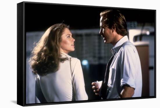 BODY HEAT, 1981 directed by LAWRENCE KASDAN Kathleen Turner and William Hurt (photo)-null-Framed Stretched Canvas