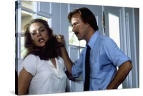 BODY HEAT, 1981 directed by LAWRENCE KASDAN Kathleen Turner and William Hurt (photo)-null-Stretched Canvas