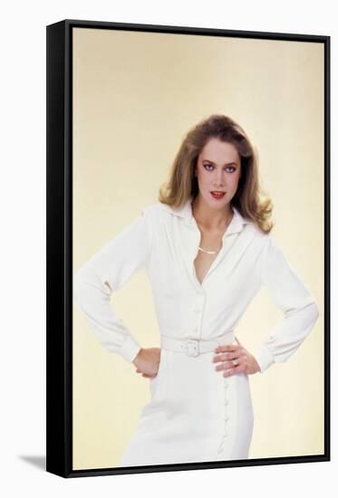 BODY HEAT, 1981 directed by LAWRENCE KASDAN Kathleen Turner (photo)-null-Framed Stretched Canvas