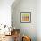 Body Mass Index Retro Poster-In-Finity-Framed Art Print displayed on a wall