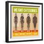 Body Mass Index Retro Poster-In-Finity-Framed Art Print