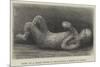 Body of a Child Found in Excavating a Street in Pompeii-null-Mounted Giclee Print