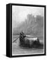 Body of Elaine on Way to King Arthur's Palace, Illustration, 'Idylls of King' by Alfred Tennyson-Gustave Doré-Framed Stretched Canvas