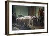 Body of Luciano Manara Visited by Soldiers-Eleuterio Pagliano-Framed Giclee Print