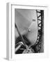 Body of Zeppelin Airship "Hindenburg" Viewed from the Motor Gondola-null-Framed Photographic Print