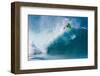 Bodyboarding at Banzai Pipeline, North Shore, Oahu, Hawaii-Mark A Johnson-Framed Premium Photographic Print