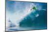 Bodyboarding at Banzai Pipeline, North Shore, Oahu, Hawaii-Mark A Johnson-Mounted Premium Photographic Print