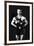 Bodybuilder in Sash-null-Framed Art Print