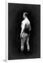 Bodybuilder's Back and Partial Left Profile-null-Framed Art Print