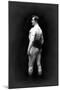 Bodybuilder's Back and Partial Left Profile-null-Mounted Art Print