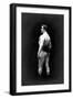 Bodybuilder's Back and Partial Left Profile-null-Framed Art Print