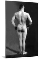 Bodybuilder's Back-null-Mounted Art Print