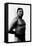 Bodybuilder's Shadowed Torso-null-Framed Stretched Canvas