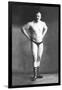 Bodybuilder with Hands on Hips-null-Framed Art Print