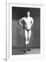 Bodybuilder with Hands on Hips-null-Framed Art Print