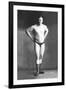 Bodybuilder with Hands on Hips-null-Framed Art Print