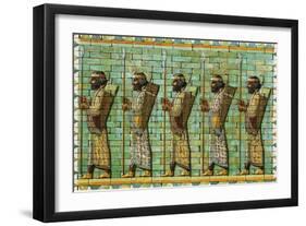 Bodyguard of Persian Kings, 6th-5th Century BC-null-Framed Giclee Print