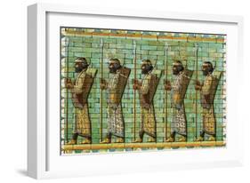 Bodyguard of Persian Kings, 6th-5th Century BC-null-Framed Giclee Print