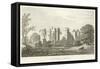 Bodyham Castle, Sussex (Engraving)-English School-Framed Stretched Canvas