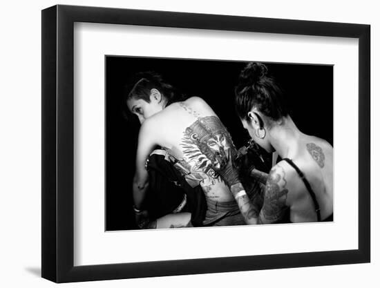 Bodypaint-Tuncay Co?kun-Framed Photographic Print