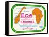 Boe Brand Small Sild Sardines-null-Framed Stretched Canvas
