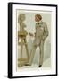Boehm Stands by Bust, Spy-null-Framed Art Print