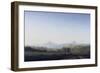 Boehmische Landschaft Mit Dem Milleschauer-Caspar David Friedrich-Framed Giclee Print