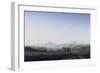 Boehmische Landschaft Mit Dem Milleschauer-Caspar David Friedrich-Framed Giclee Print