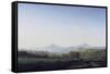 Boehmische Landschaft Mit Dem Milleschauer-Caspar David Friedrich-Framed Stretched Canvas