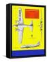 Boeing 247-D Transport-John T. McCoy Jr.-Framed Stretched Canvas