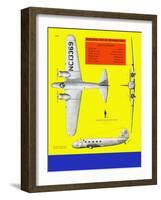Boeing 247-D Transport-John T. McCoy Jr.-Framed Art Print